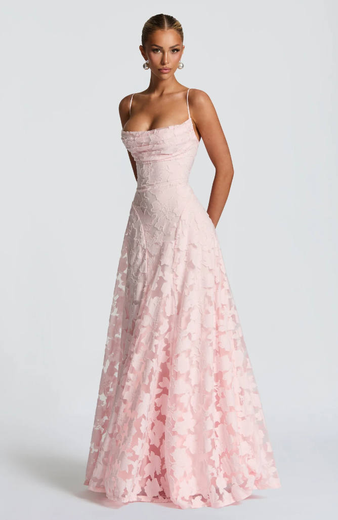 SOFIA | Elegante Kanten Maxi Jurk