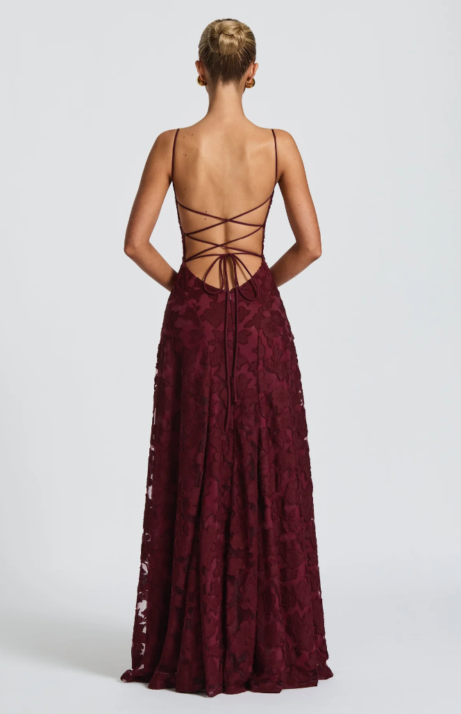 SOFIA | Elegante Kanten Maxi Jurk
