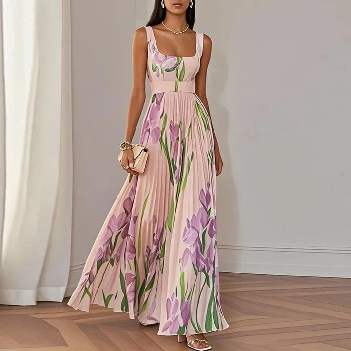 Oriah™ | Maxi A-Lijn Jurk met Bloemen
