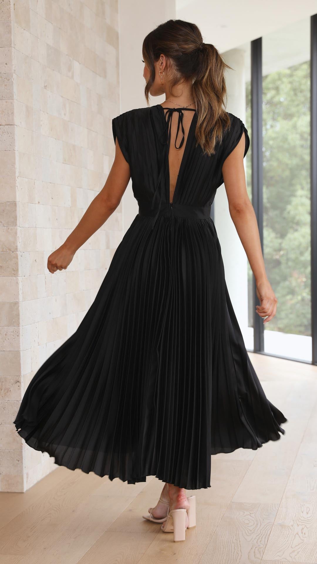 La Scintilla | Elegante Plissé Jurk