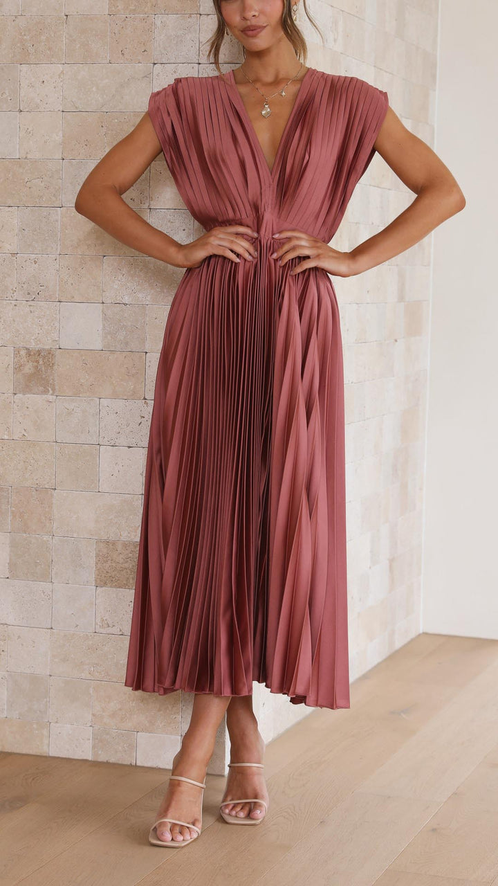 La Scintilla | Elegante Plissé Jurk