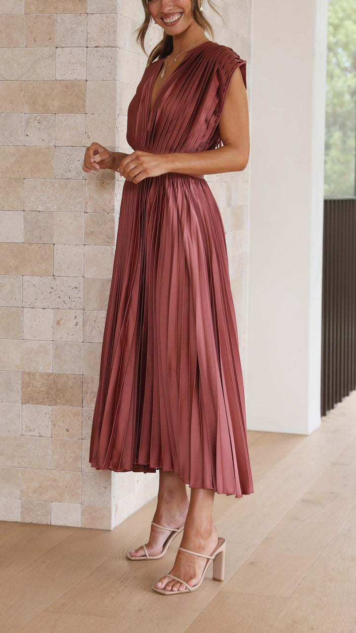 La Scintilla | Elegante Plissé Jurk