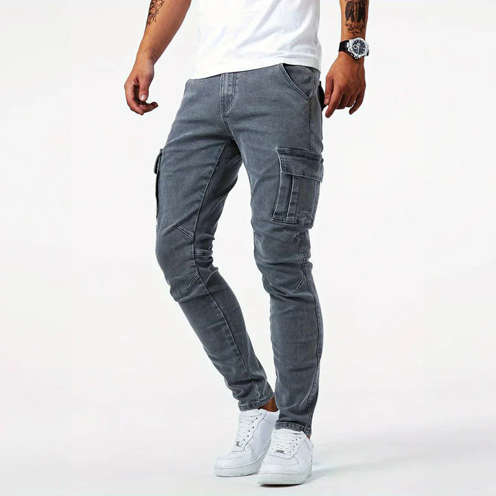 ALEX™ | ELASTISCHE CARGO JEANS