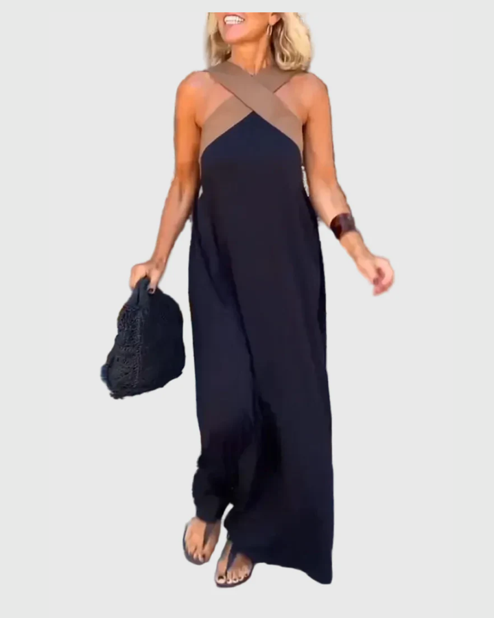 Elena | Elegante Vloeiende Maxi Jurk