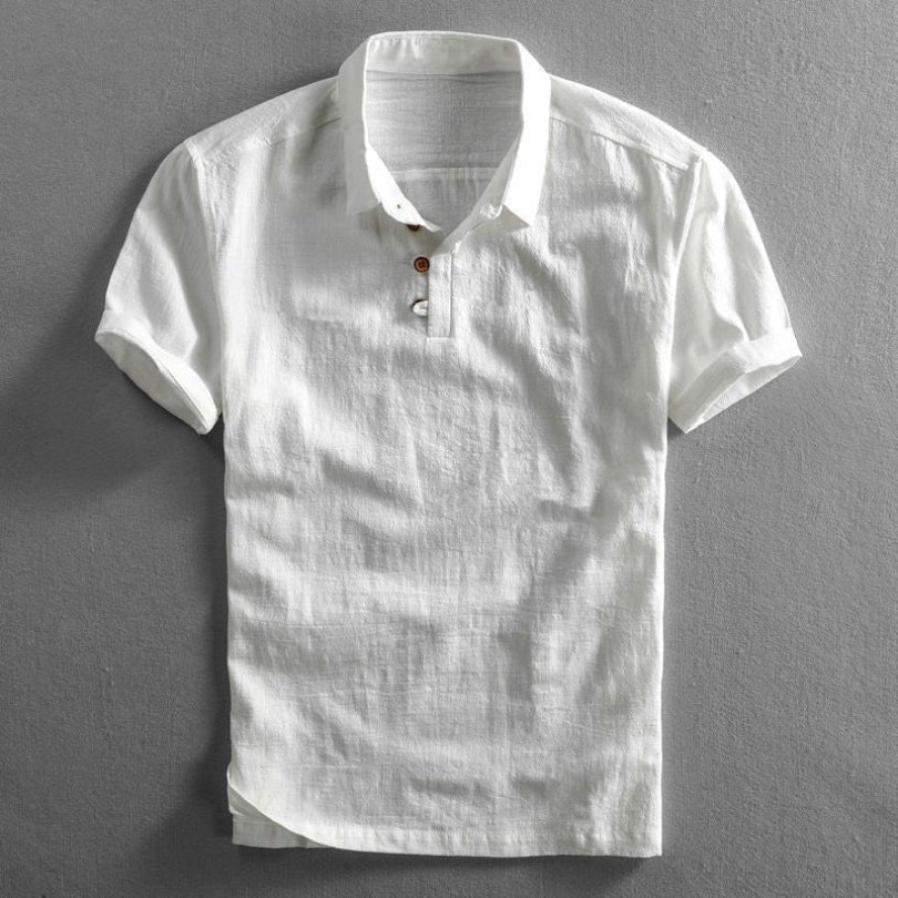 Genji - Heren Korte Mouwen Shirt in Japanse Stijl