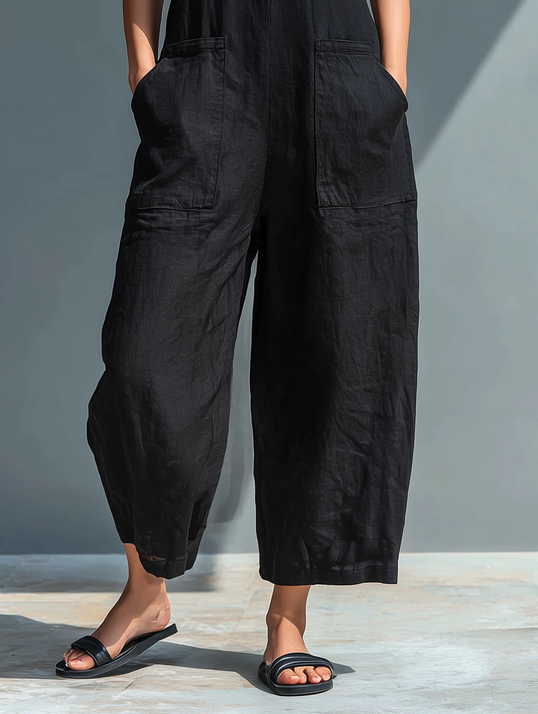 Lotte™ | Minimalistische mouwloze jumpsuit