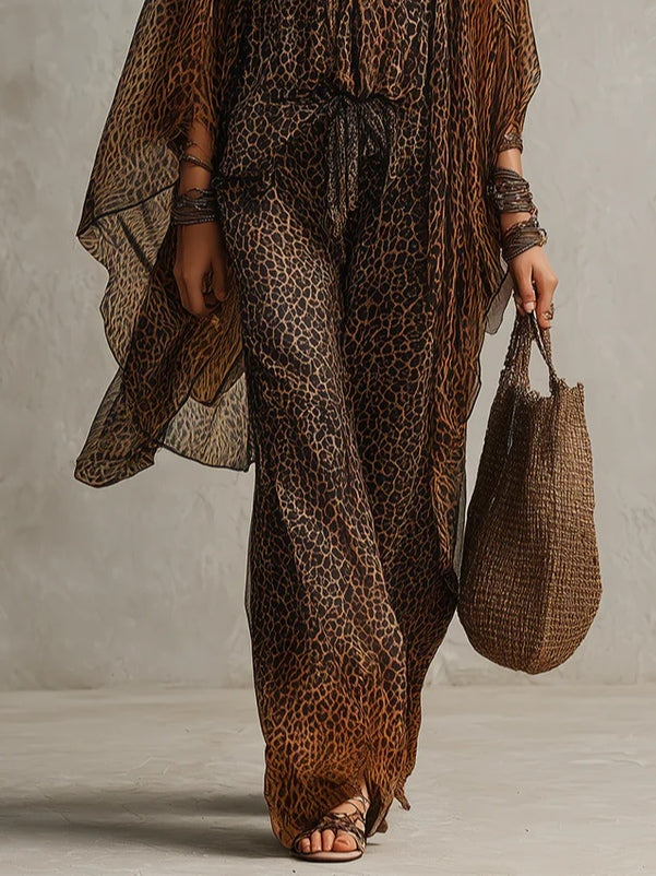 Boho Luipaard Luxe 3-delige Set