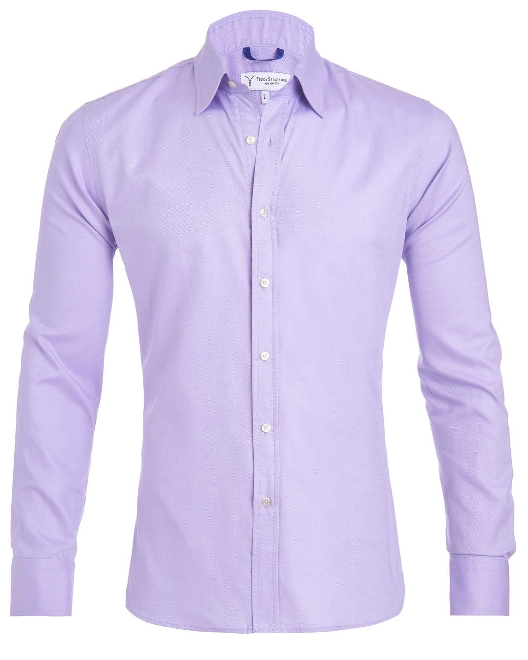 Desmond | Heren Fitted Zip-Up Shirt