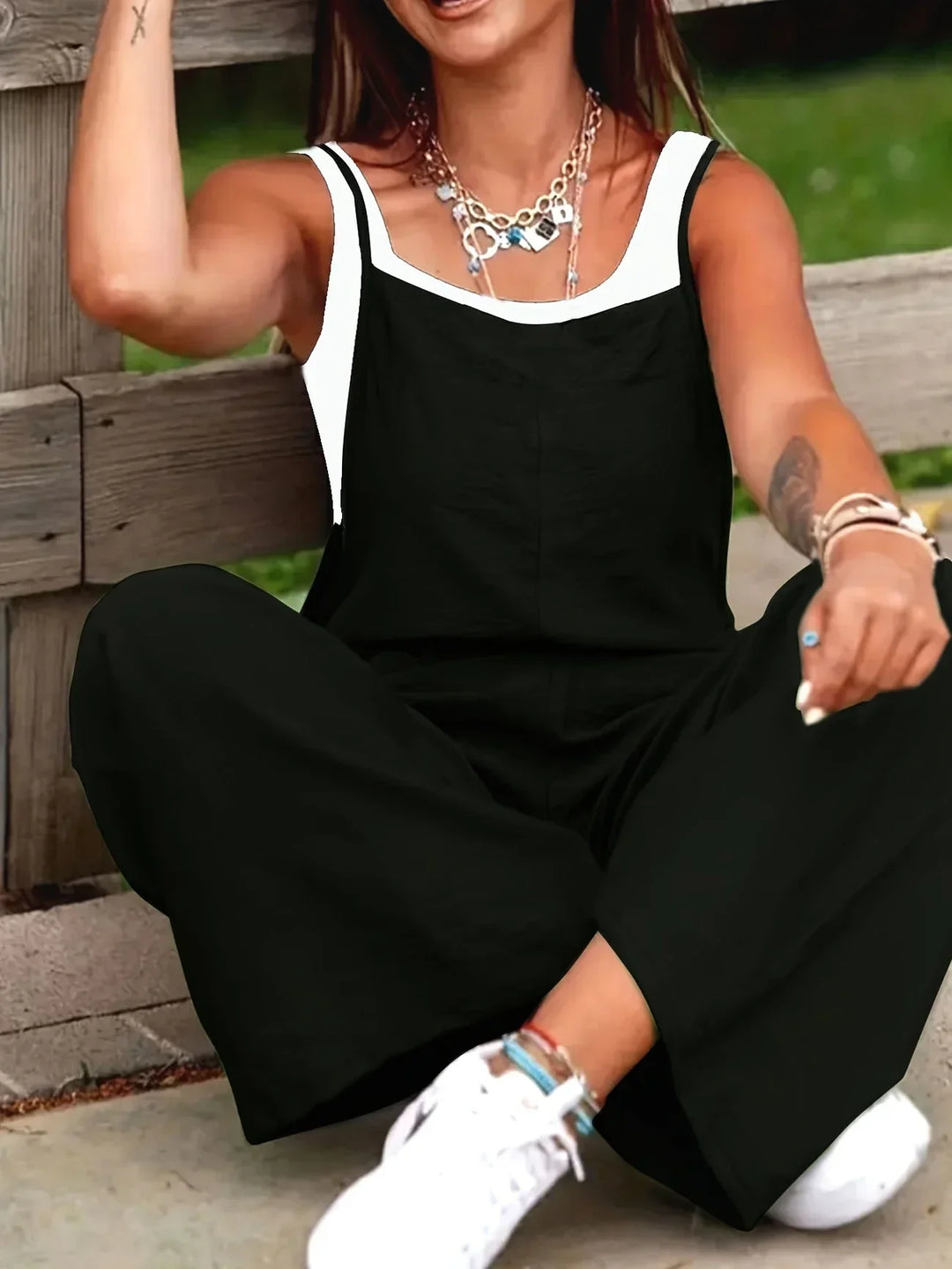 Faryn - Elegante casual jumpsuit