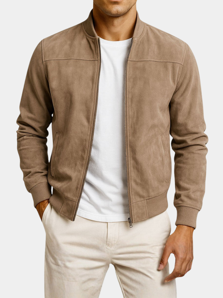 Kaltberg | Faux suede jas voor heren