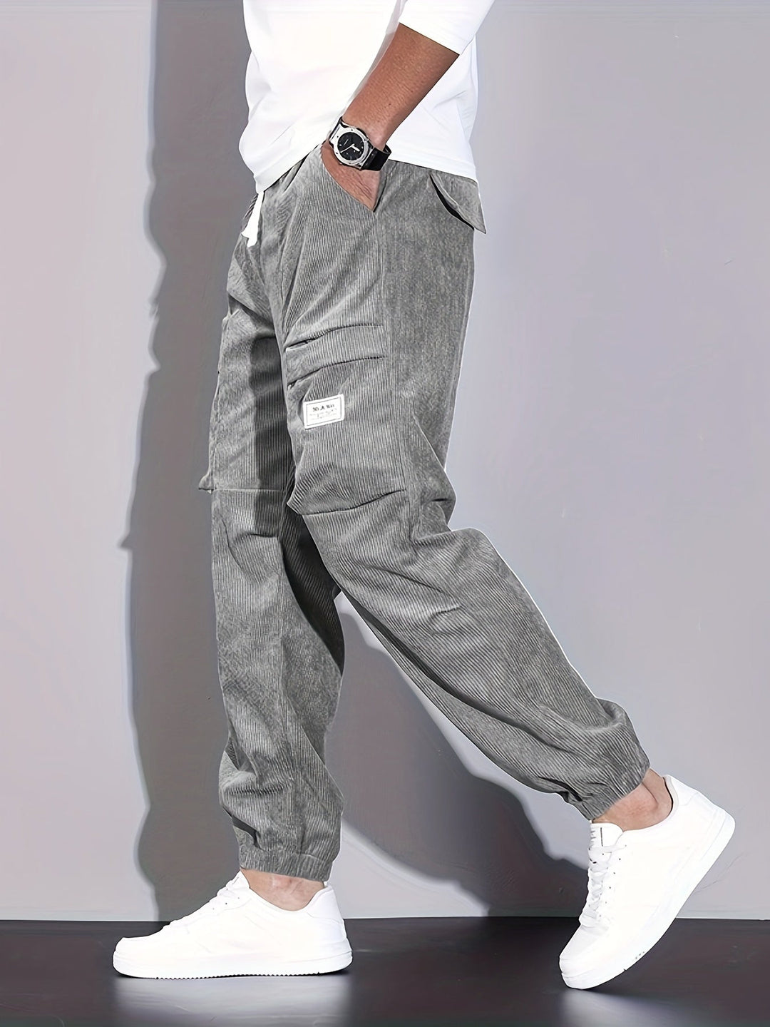 Rossi Roma | CORDUROY CARGO BROEK