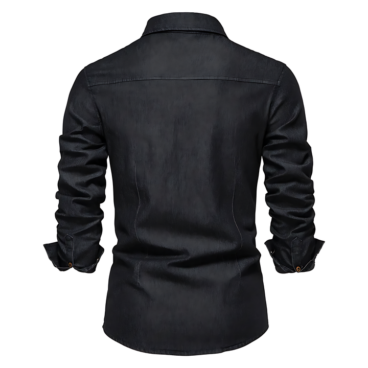 FlexiFit Katoenen Denim Shirt