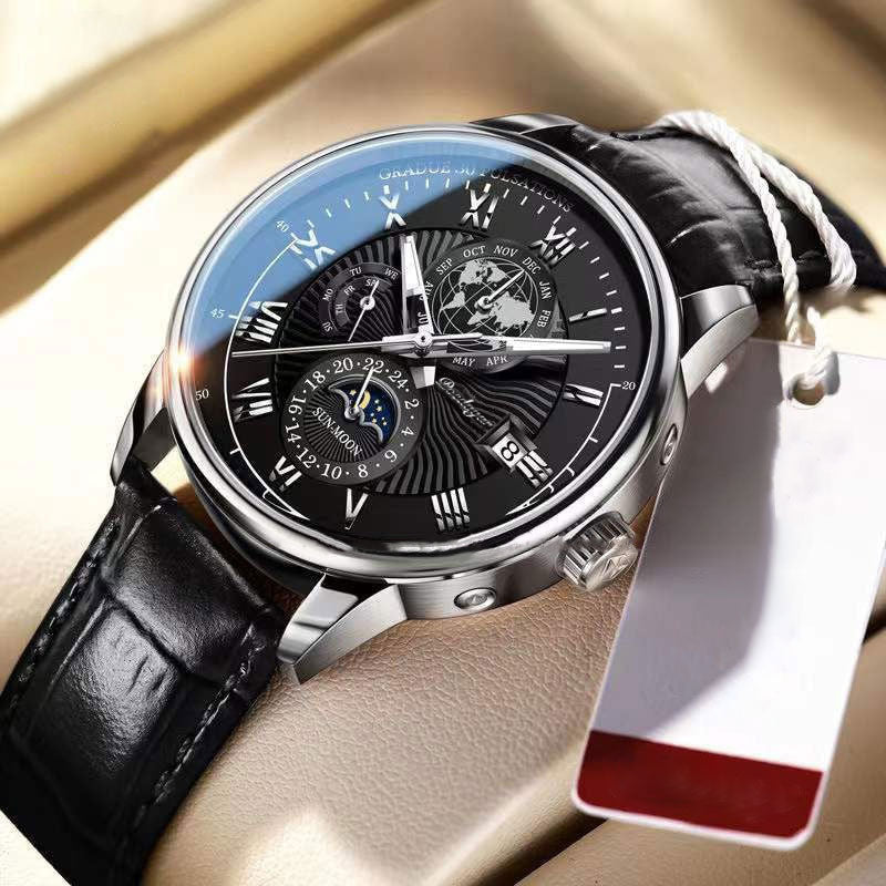 Stijlvolle Luxe Licht Kwarts Horloge