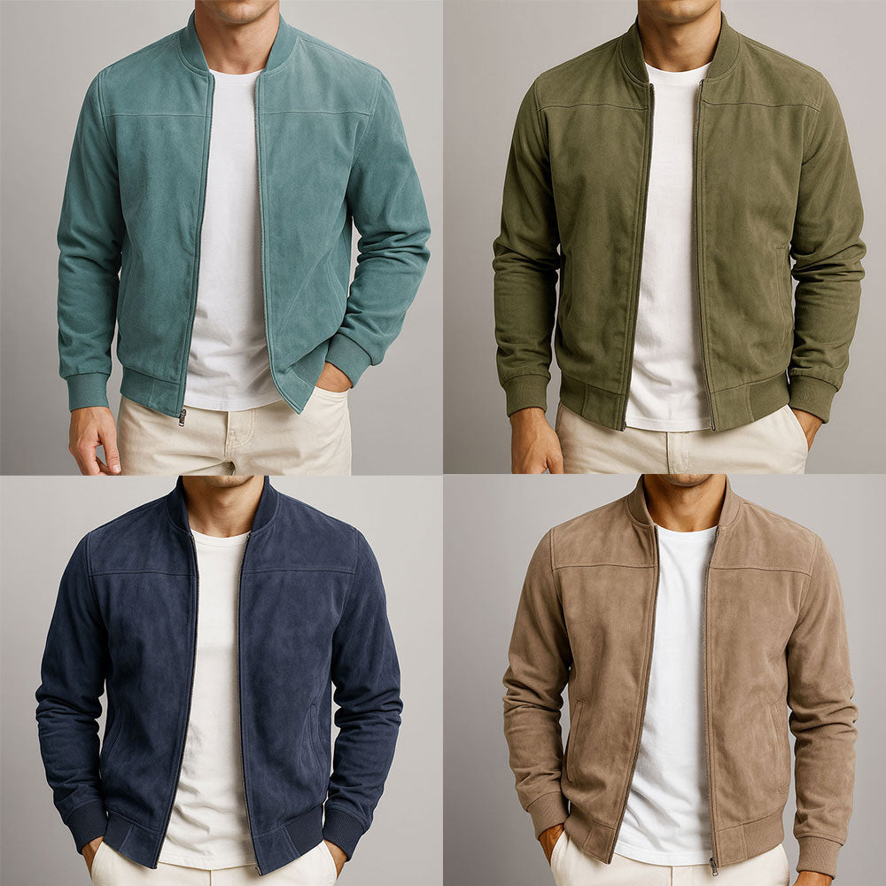 Kaltberg | Faux suede jas voor heren