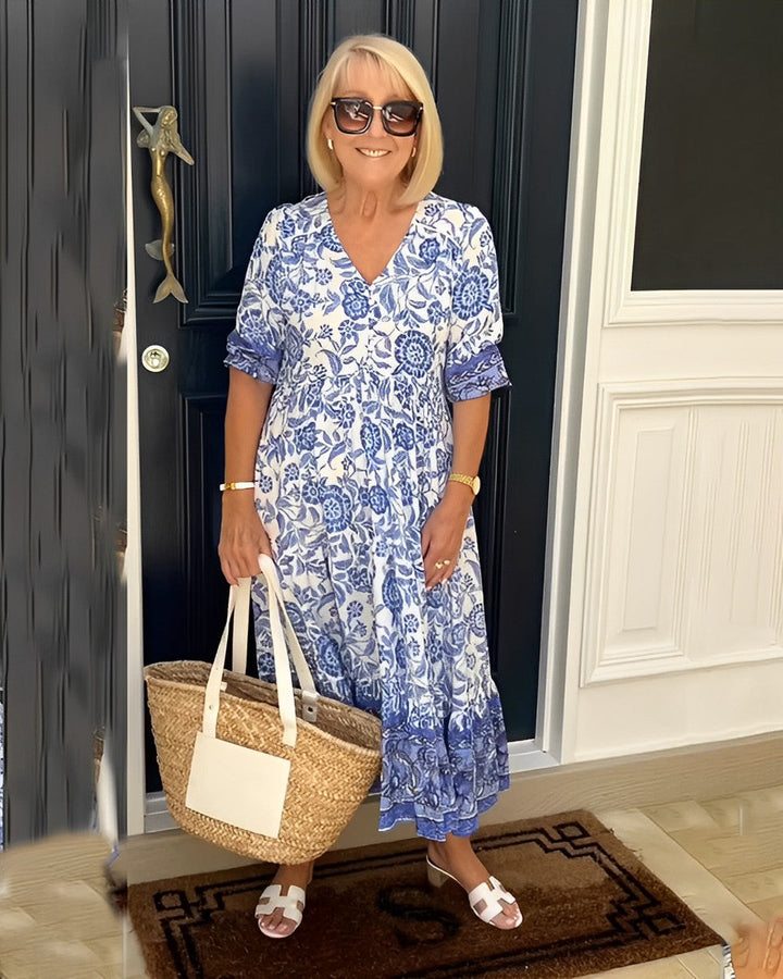 Madison – Lichte, vloeiende jurk met flatterend effect