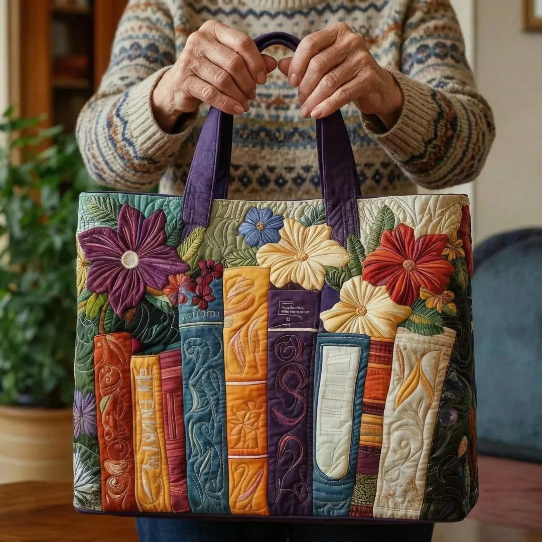 Gequilted tas - Boekliefhebbers