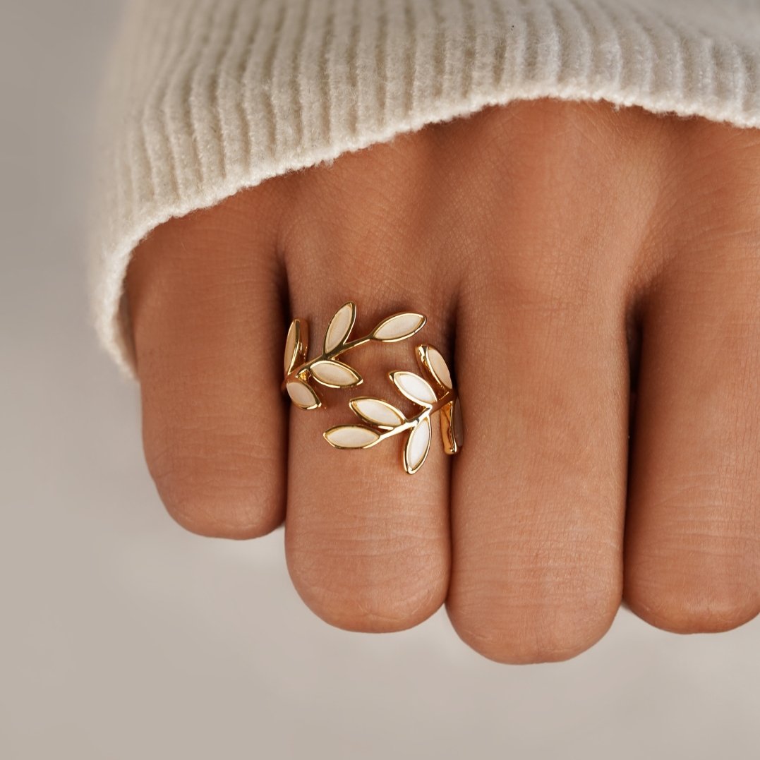 Gouden bladring