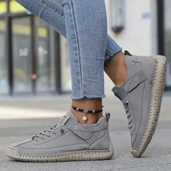 Gisela - Comfortabele orthopedische schoenen met een huideffect