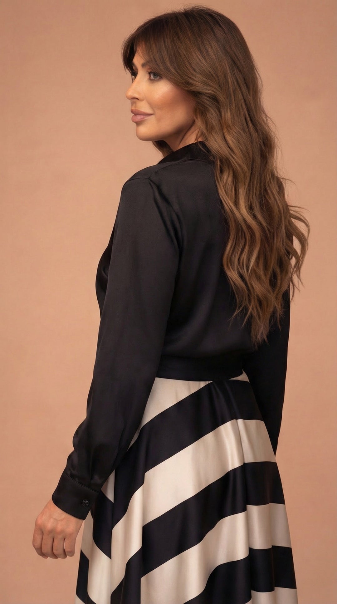 Mila™ | Gestreepte Maxi Jurk