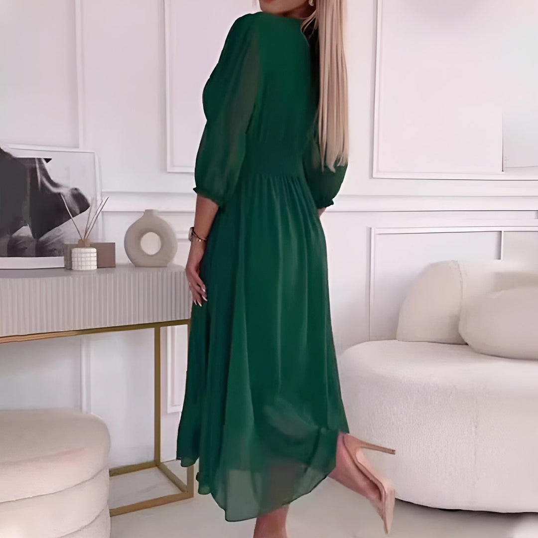Aurora™ | Elegante Wikkel Jurk