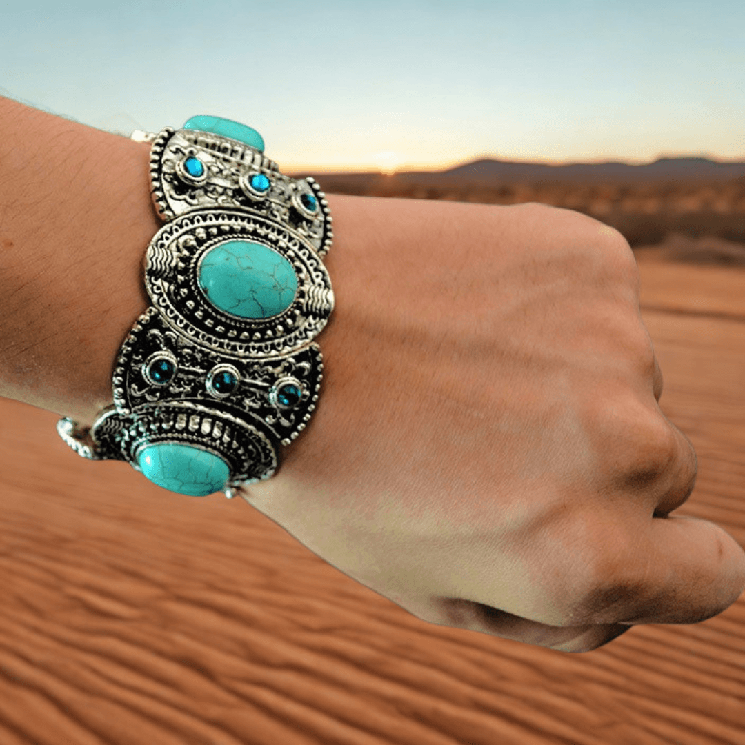Stijl Navajo Ethnische Armband Verstelbaar Vintage Navajo-Bohemian