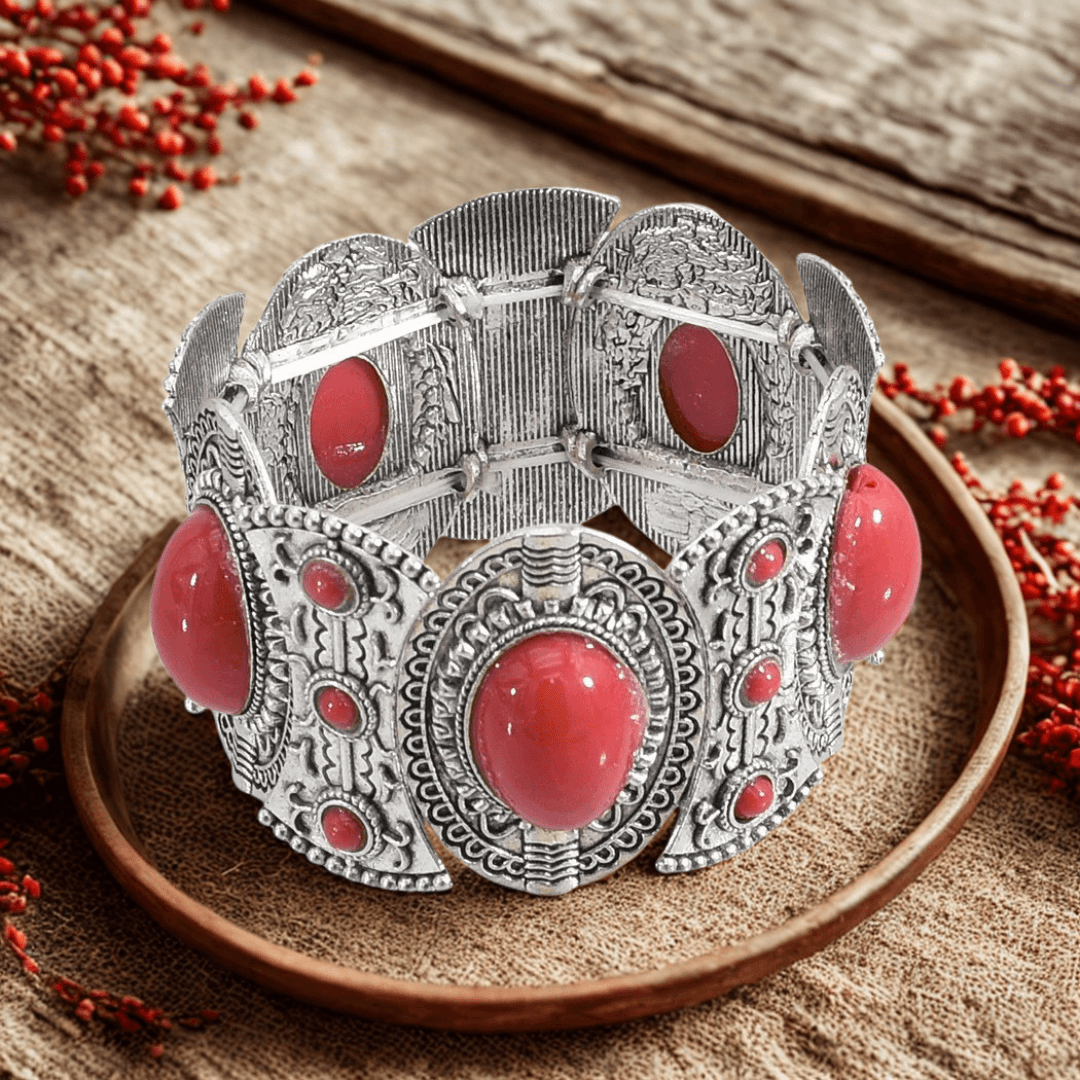 Stijl Navajo Ethnische Armband Verstelbaar Vintage Navajo-Bohemian