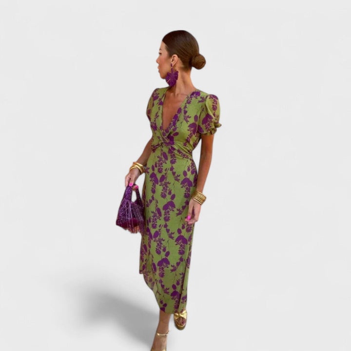 Carmen | Premium Elegante Jurk met Diepe Decolleté