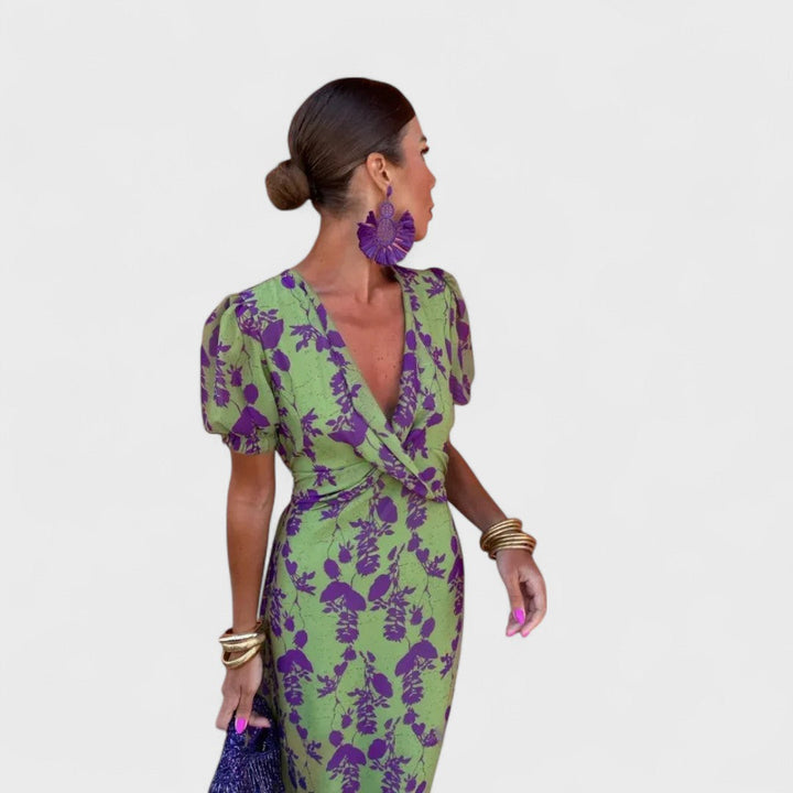 Carmen | Premium Elegante Jurk met Diepe Decolleté