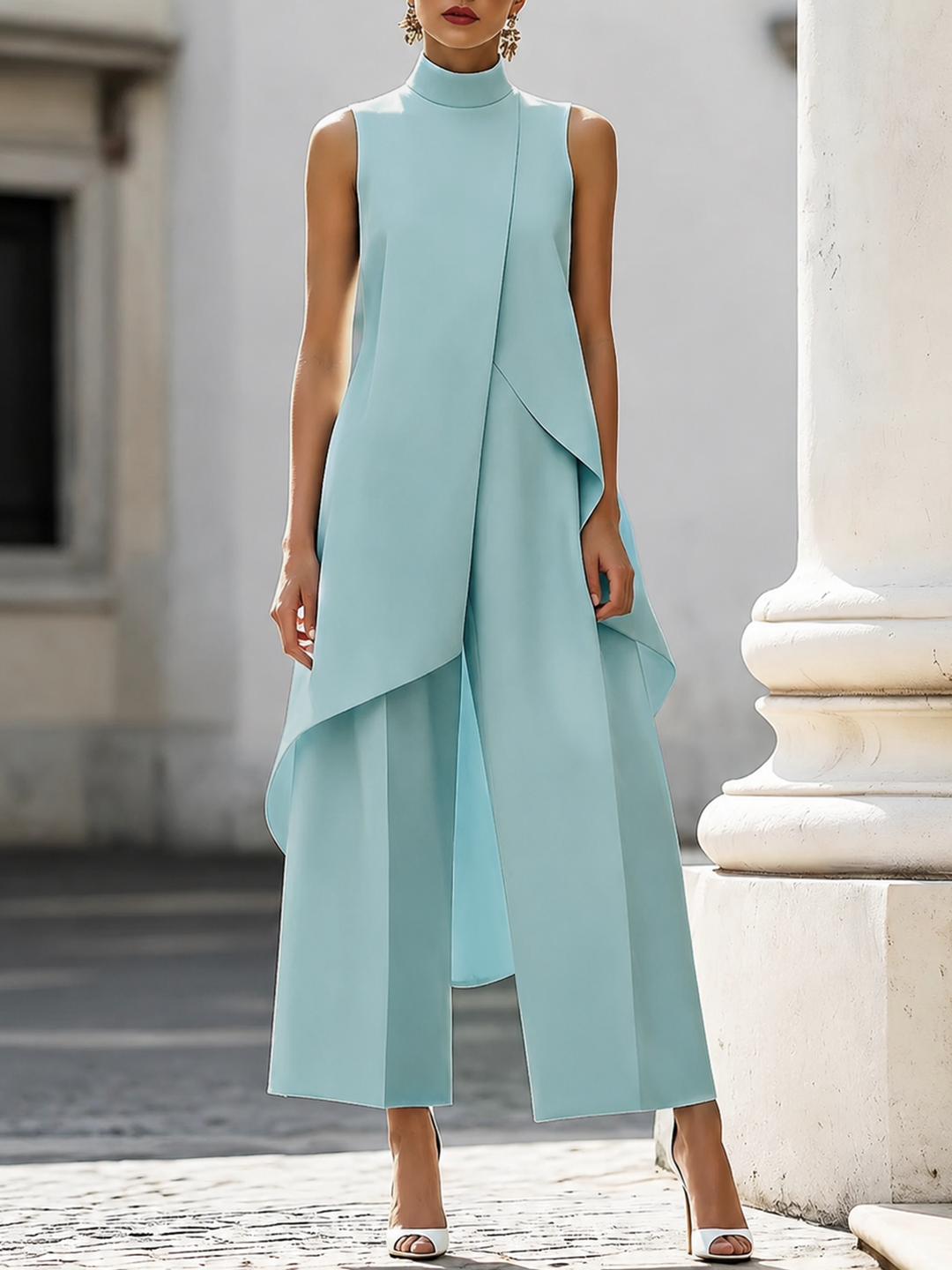 Lucía • Lange jurk met elegante val