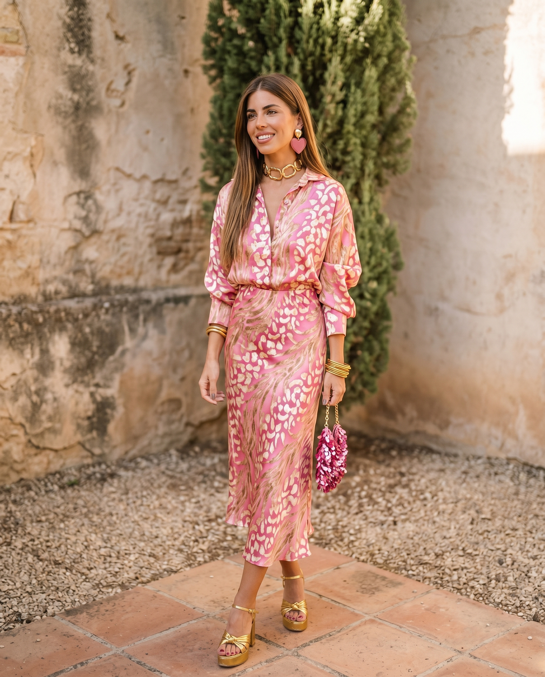 Alva | Elegante tweedelige evenement jurk