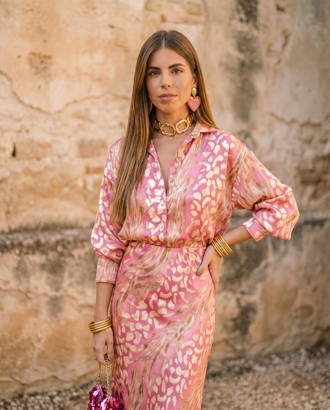 Alva | Elegante tweedelige evenement jurk