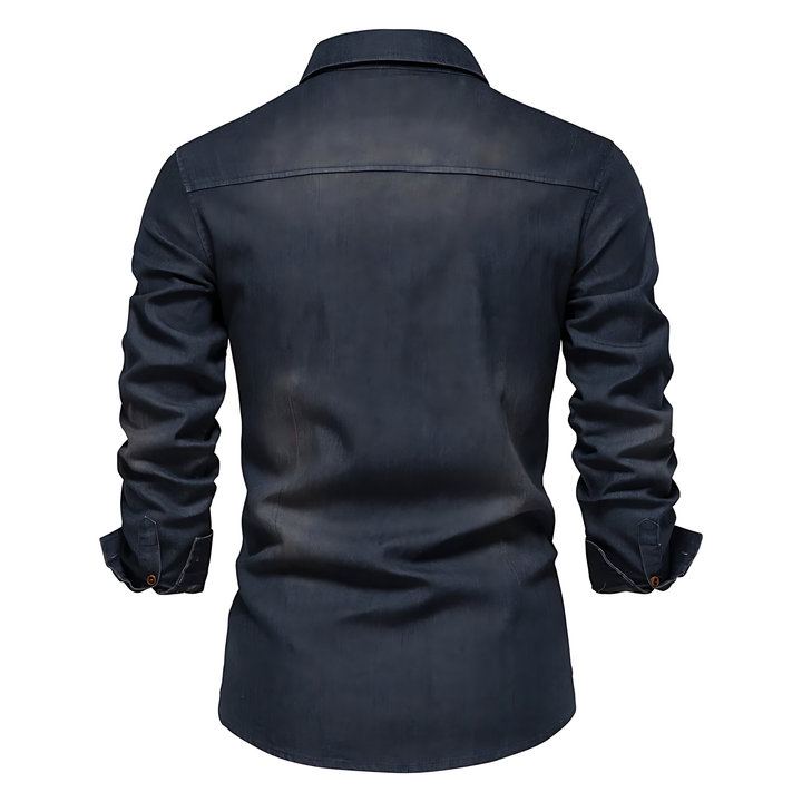FlexiFit Katoenen Denim Shirt