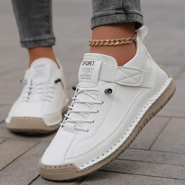 Gisela - Comfortabele orthopedische schoenen met een huideffect