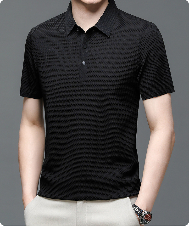 Prestigio Zijde Textuur T-Shirt