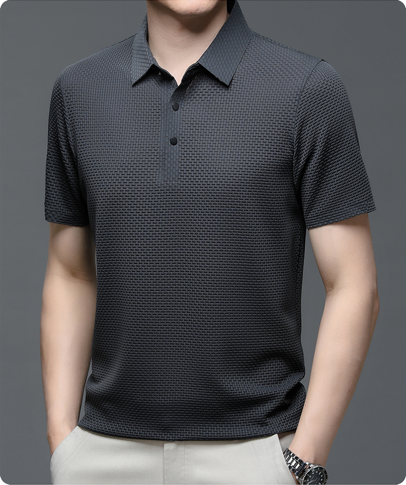 Prestigio Zijde Textuur T-Shirt