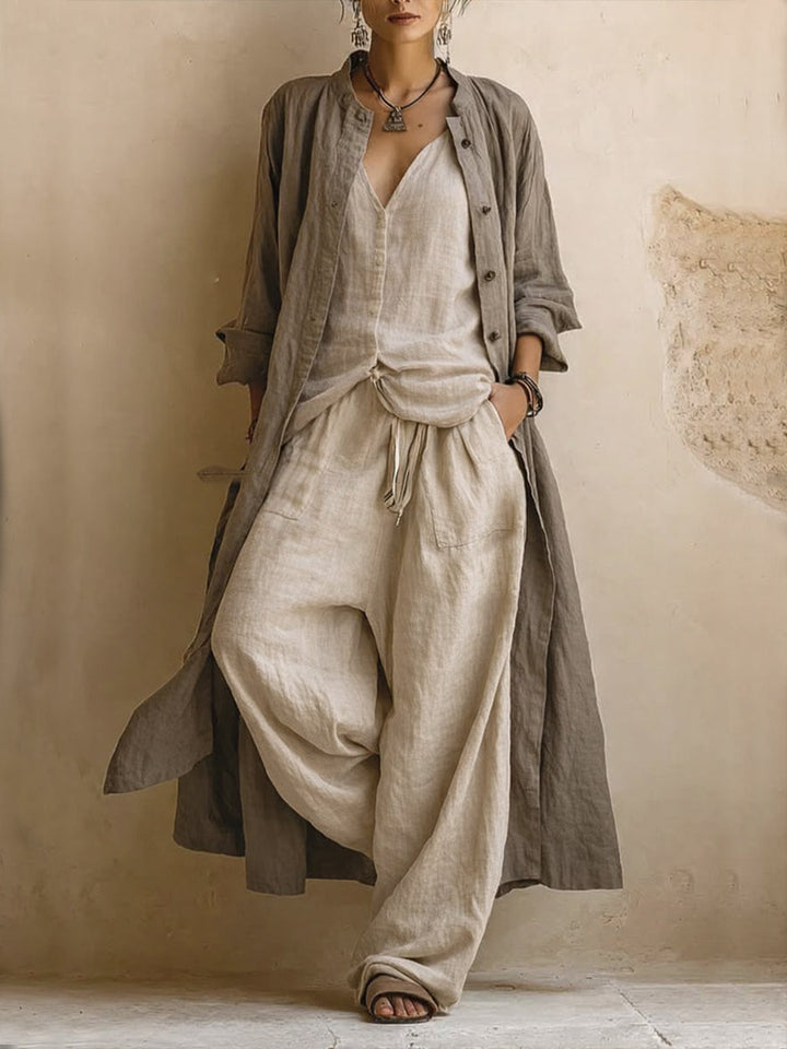 Boho 3-delige Co-Ord Set