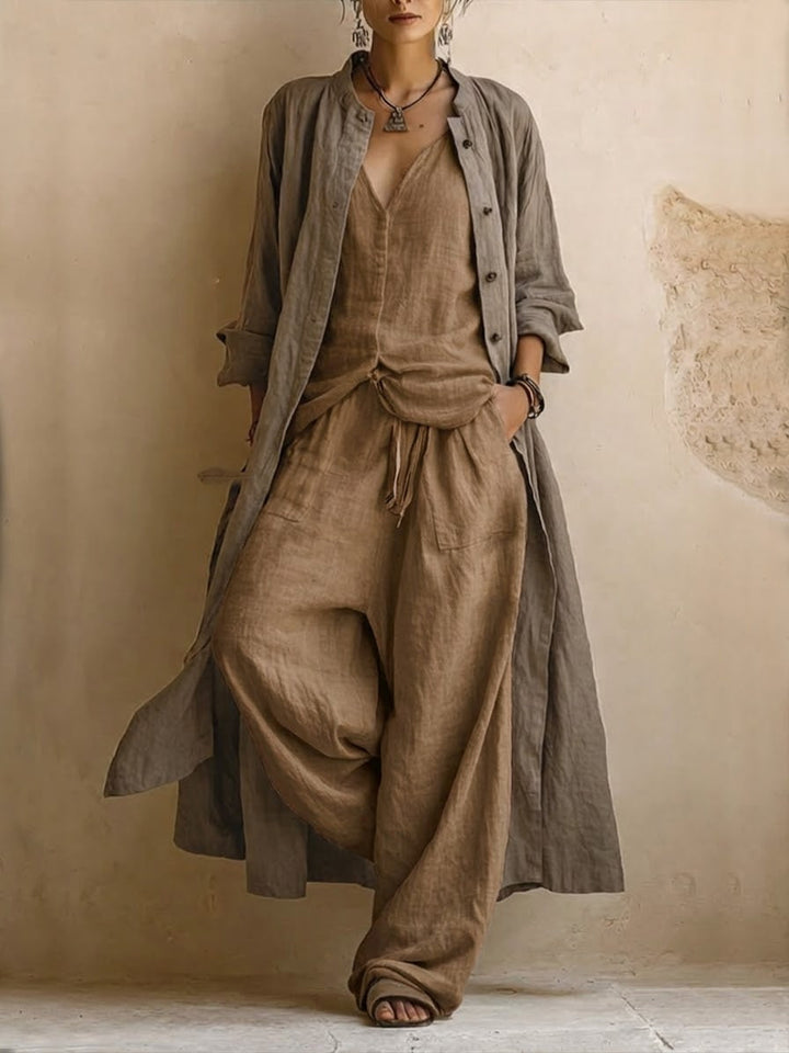 Boho 3-delige Co-Ord Set