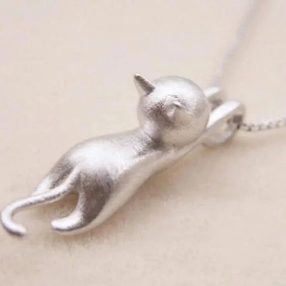 Speelse collier met 925 zilveren bedels