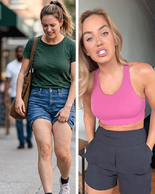 Zeni - Hoge Taille Sport Shorts met Diepe Zakken