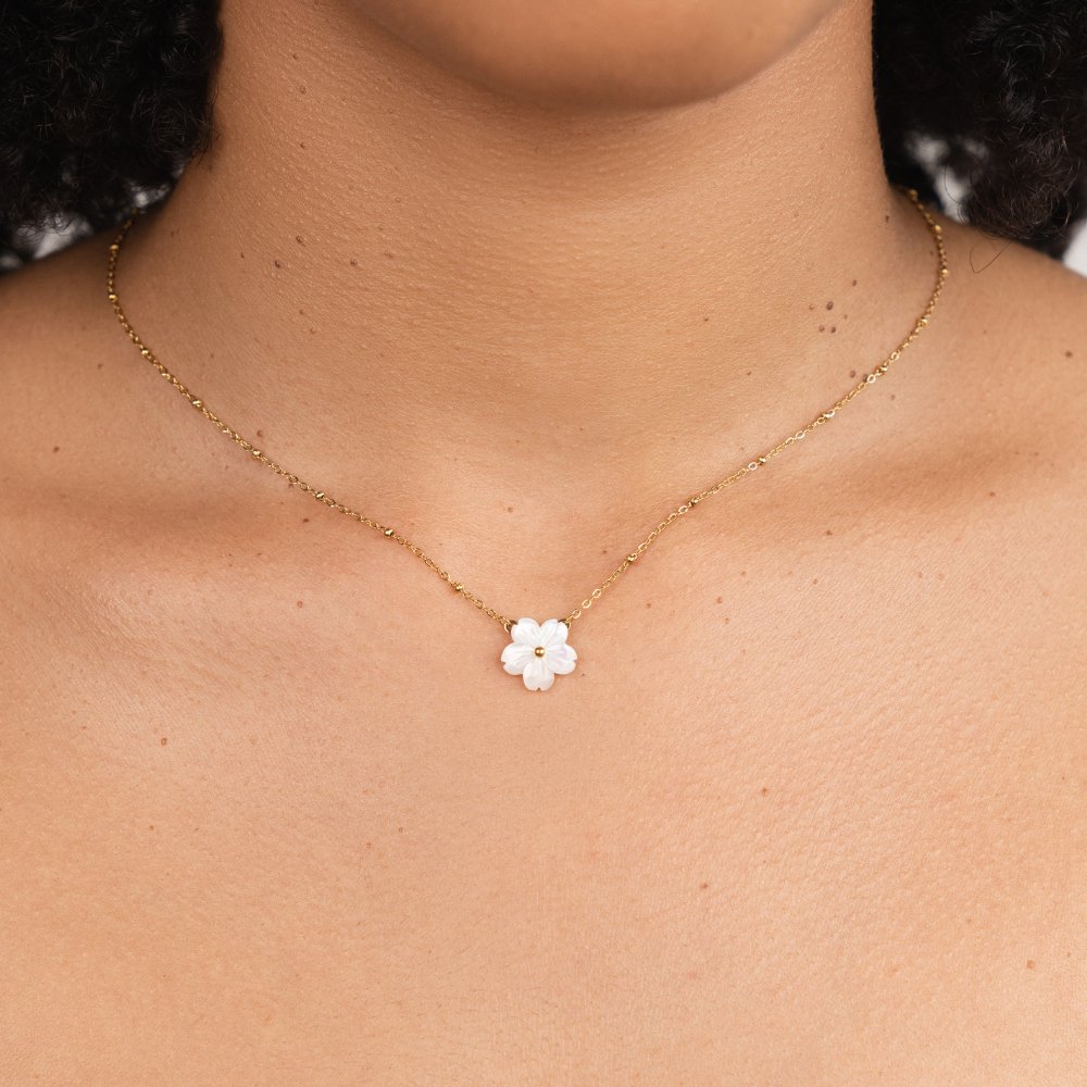 Prachtige Bloemen Ketting