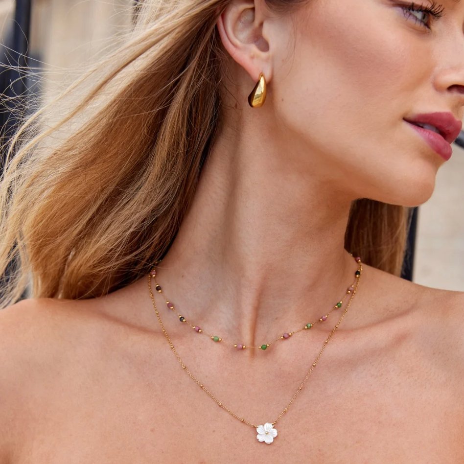Prachtige Bloemen Ketting